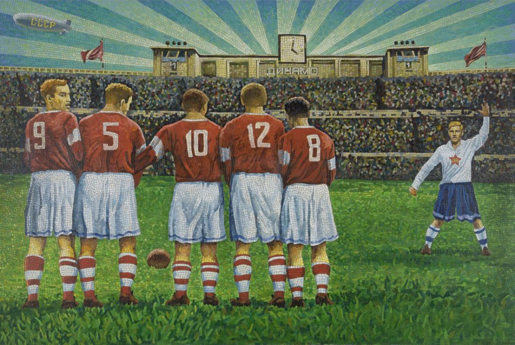 3. Штрафной удар. 2009. Авторская техника. 198,5х299