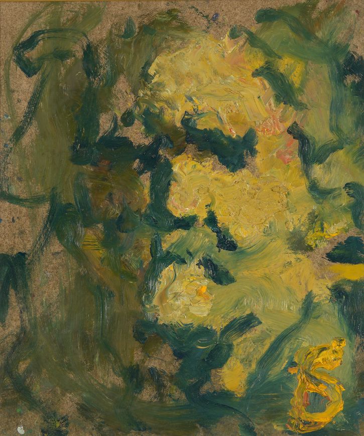 17. Автопортрет. 1997. Оргалит, масло. 60х50