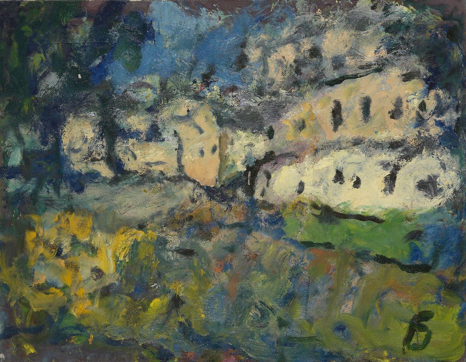 6. Городская фантазия. 2003. Холст, масло. 70х90