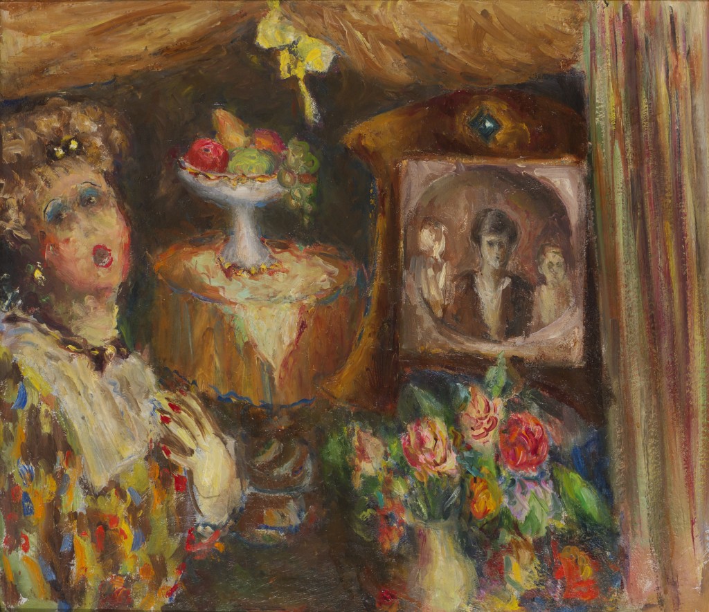 Романс. 1993. Холст, масло. 60х68