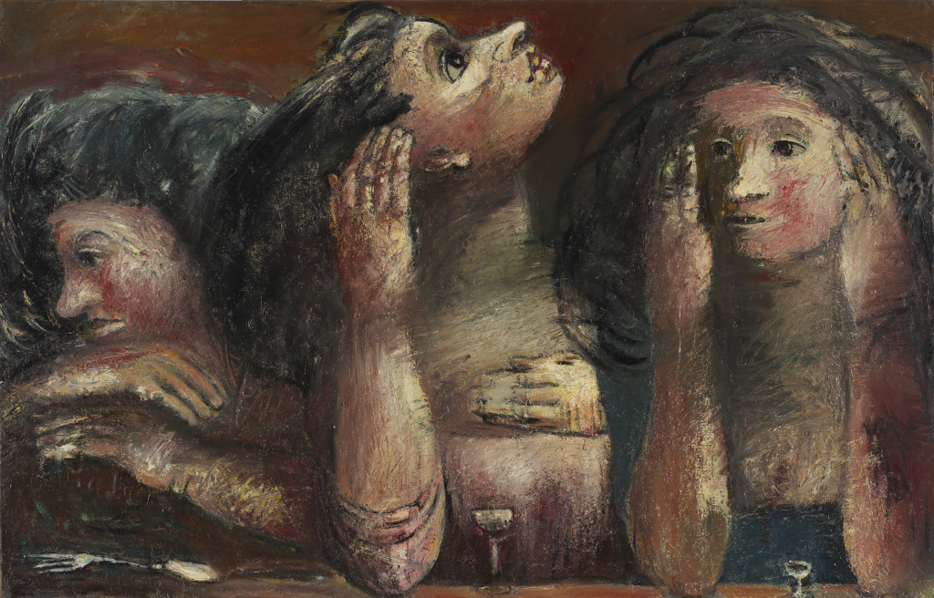 Встреча. 1996. Холст, масло. 90х140